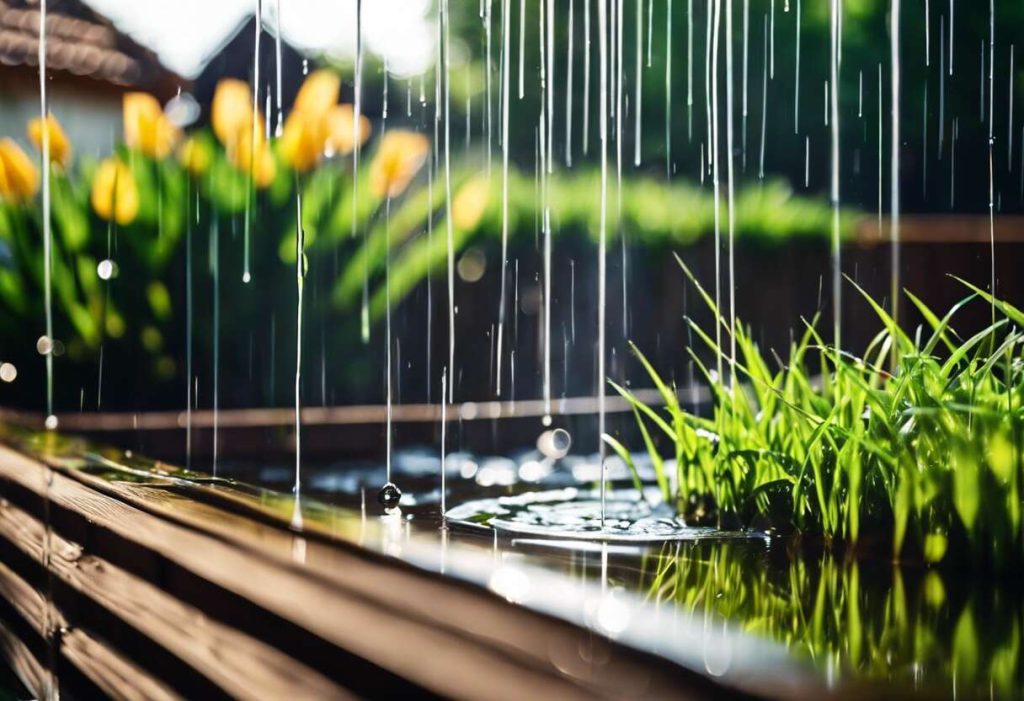 Gérer l’eau de pluie au jardin : solutions écologiques