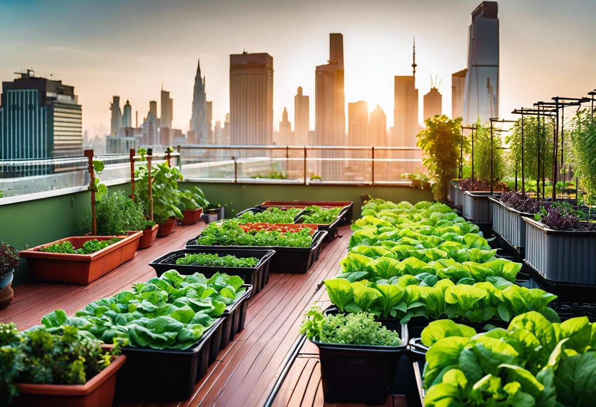 Les avantages d'un jardin urbain : bien plus que des légumes