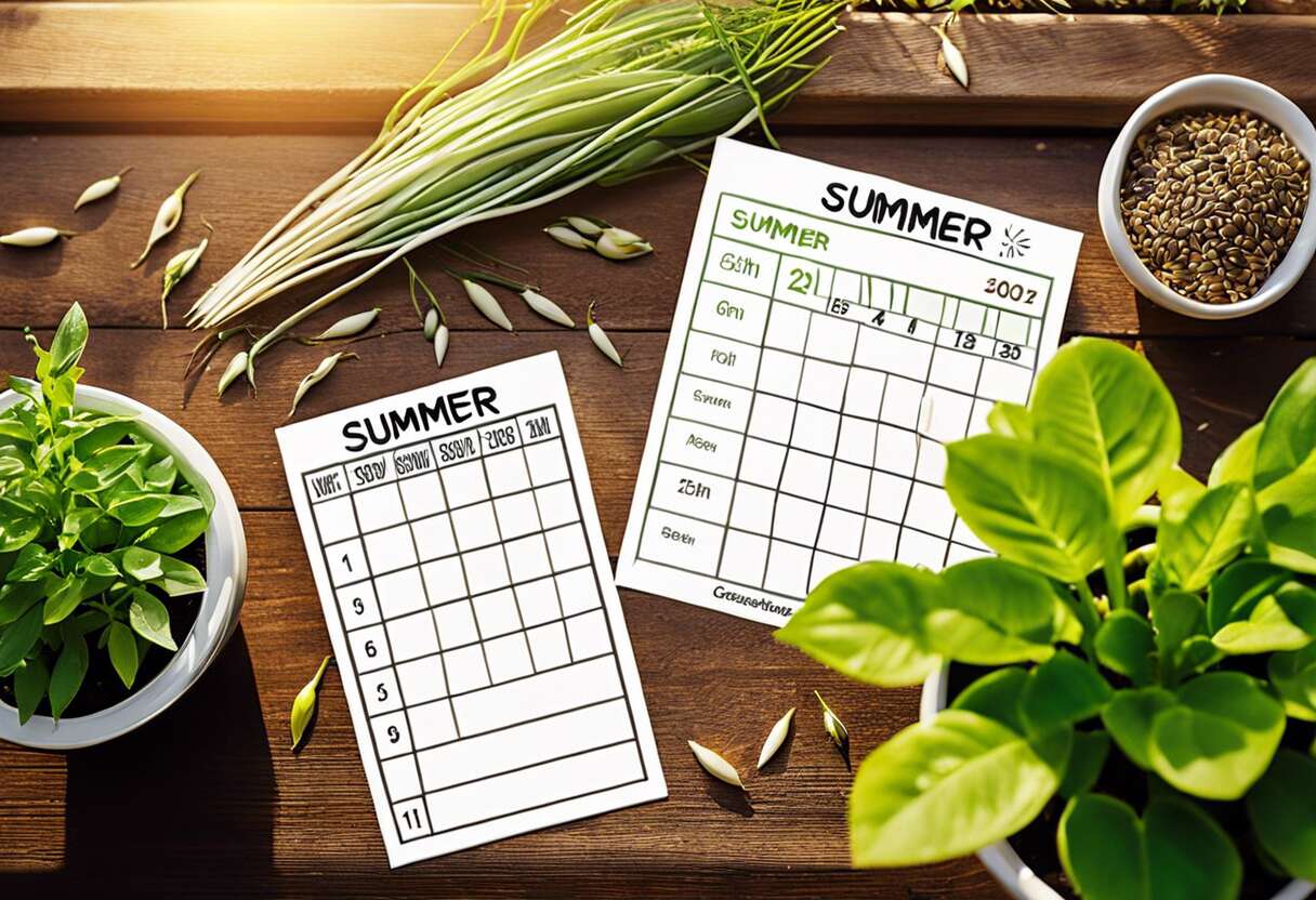 Optimiser le calendrier des semis : quand et quoi semer en été ?