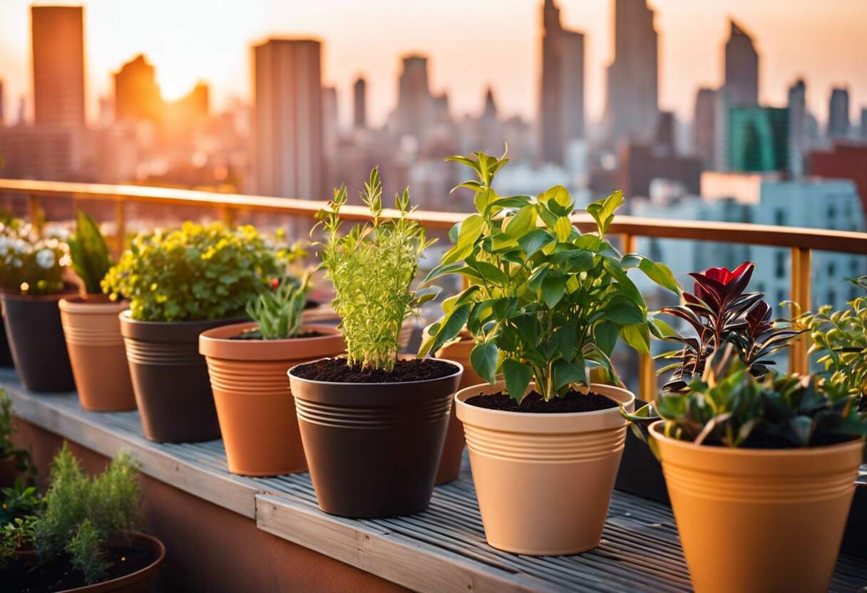 Choisir les meilleurs contenants pour le jardinage urbain
