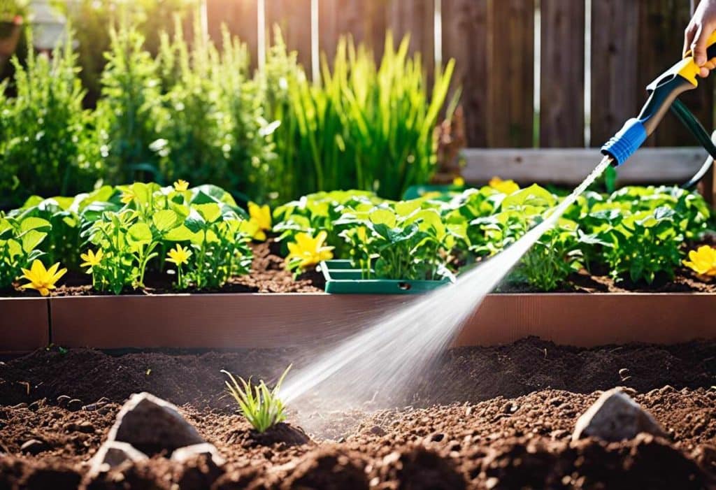 Jardinage durable : créer un système d'irrigation économe en eau