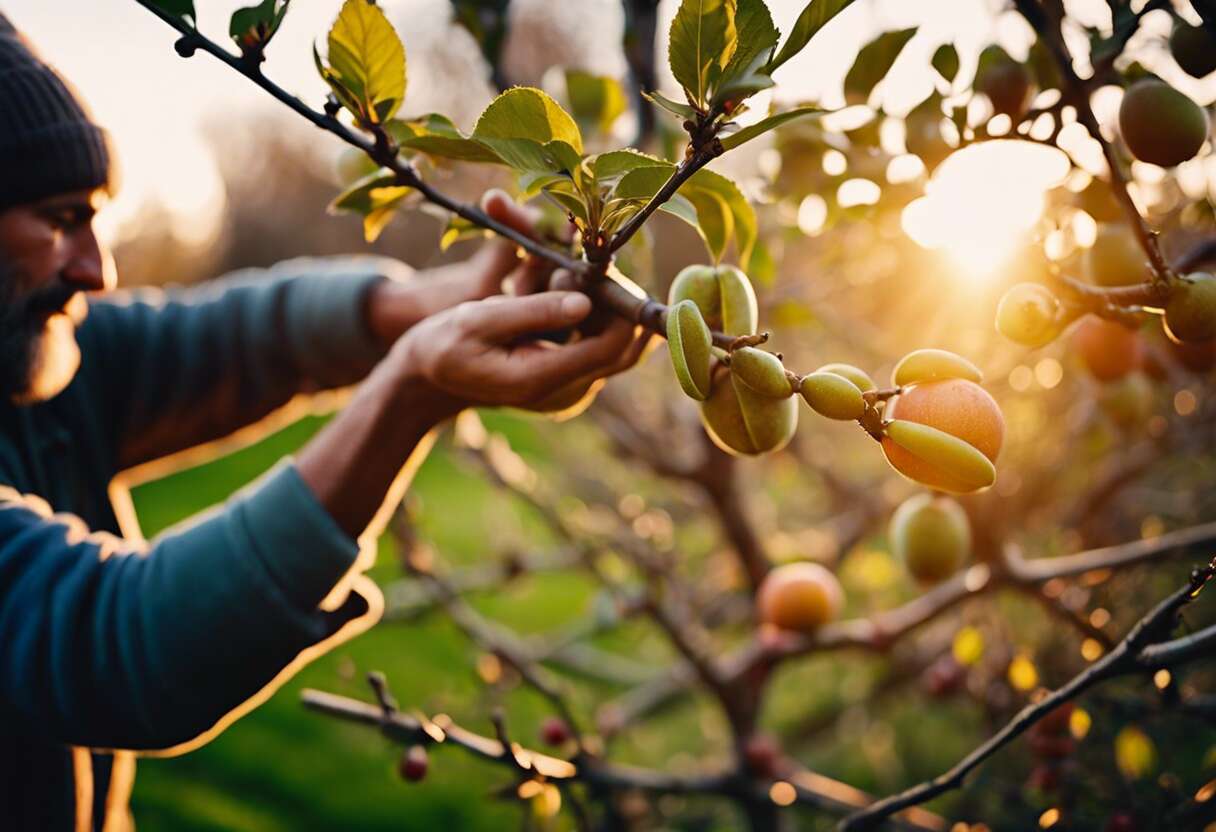 Taille douce des arbres fruitiers : techniques respectueuses en permaculture