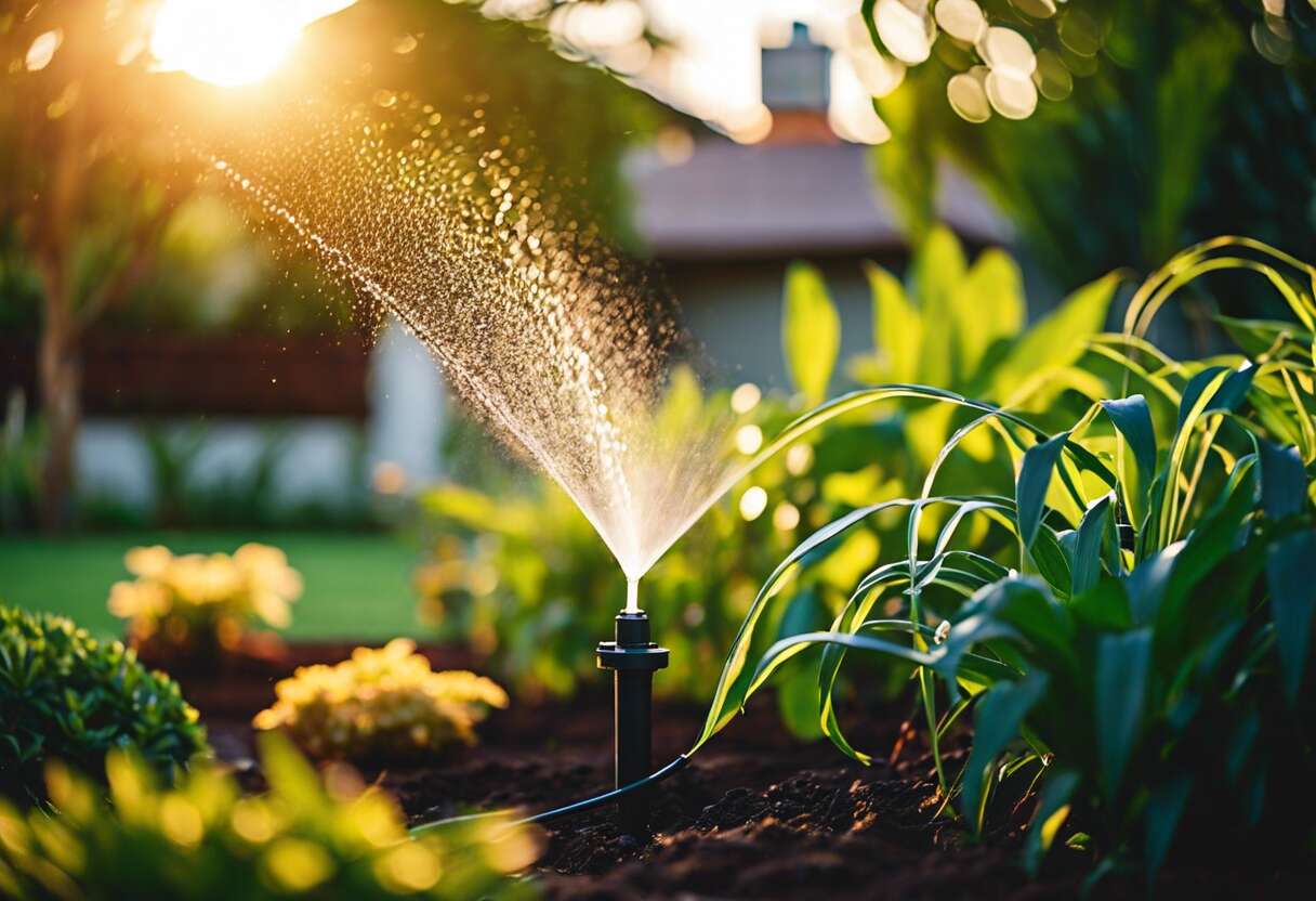 Arrosage intelligent : techniques pour économiser l'eau au jardin