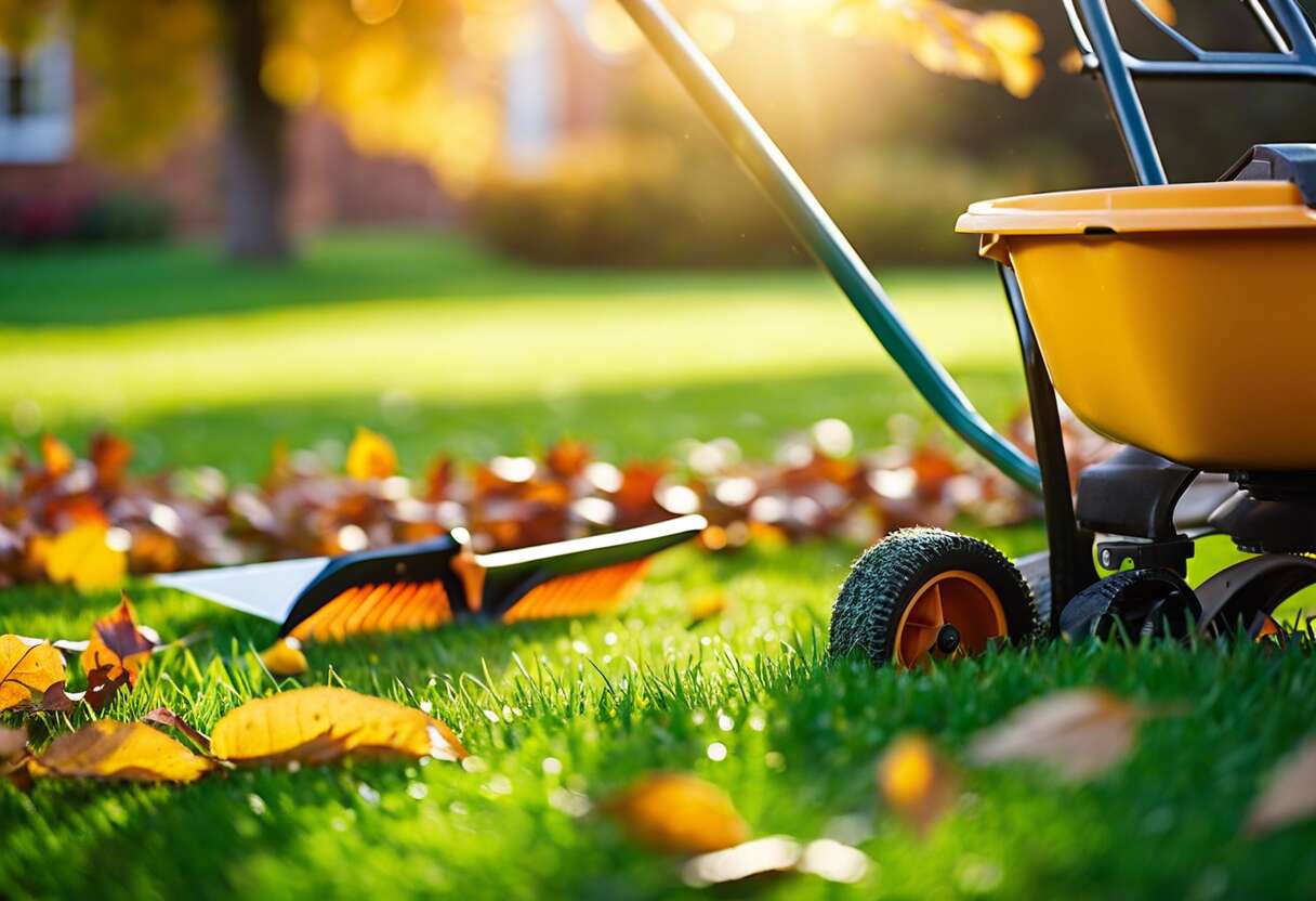 Entretien de la pelouse en automne : conseils clés
